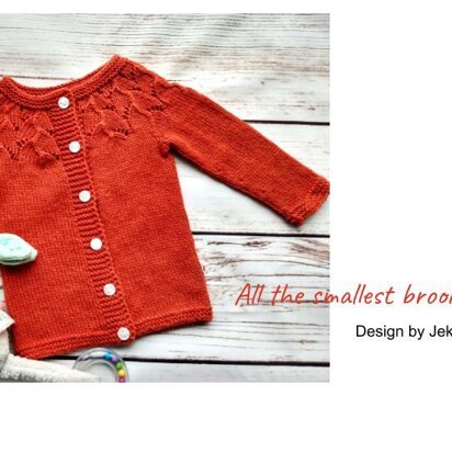 All the smallest brooks cardigan - knitting pattern