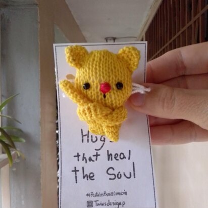 Postcards for the heart “YELLOW CAT”