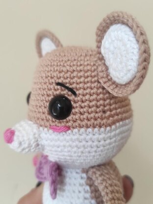 Amigurumi Bobo the Mouse