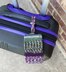 Luggage Tag -- a loom knit pattern