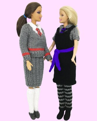 Barbie school uniforms