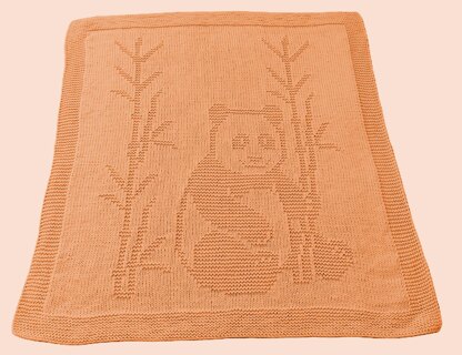 Cute Panda Baby Blanket