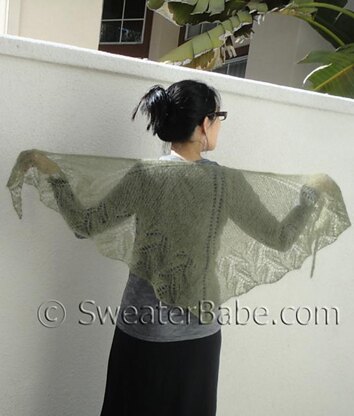 #151 Samantha Featherweight Lace Shawl