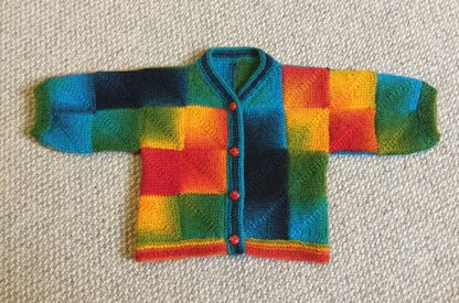 Domino baby jacket