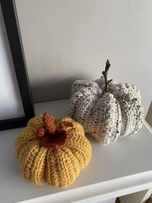 3D Crochet Pumpkin Pattern