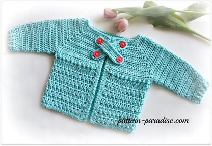 X Stitch Baby Cardigan Sweater 15-186
