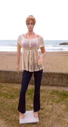 Crochet blouse pattern (English y Español)