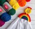 Rainbow Towel Topper