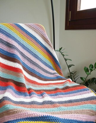 Striped blanket