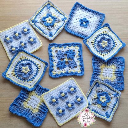 Forget Me Not Blanket