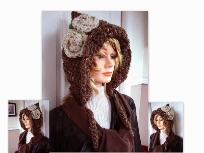 505, CROCHET PIXIE HOOD, age 5 to adult
