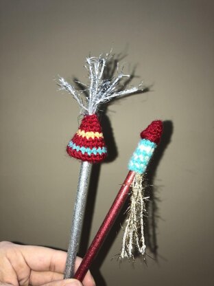 Anar Firecracker Pencil Puppet / Pencil Topper