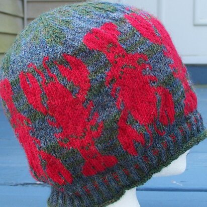Lobster on the Rocks - knitting pattern