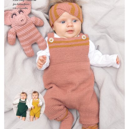 Baby's Headwear and Socks in Rico Baby Classic DK - 1029 - Downloadable PDF