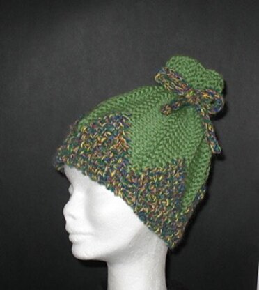 Lovely Green Pom Pom Hat