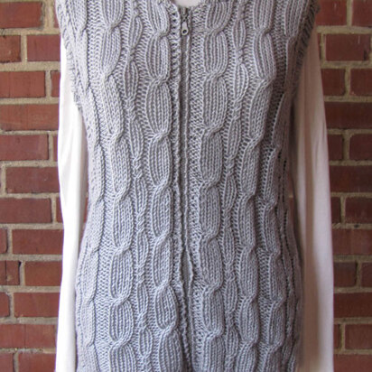 Vest in Universal Yarn Uptown Worsted