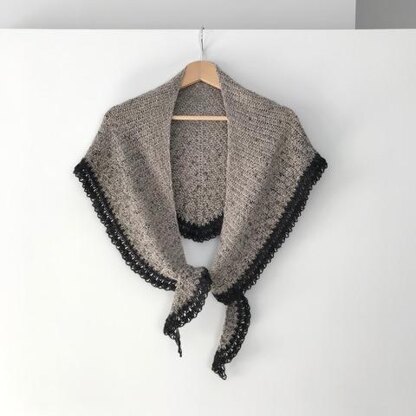 Marling into Darkness Shawl