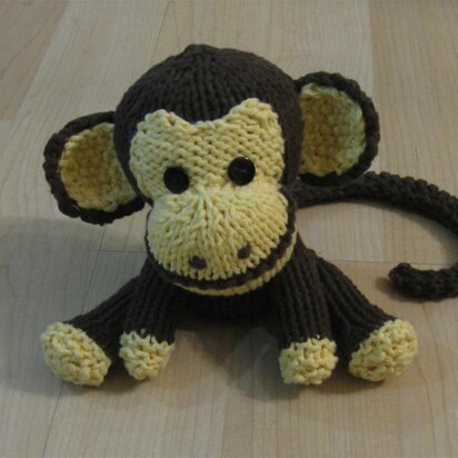 Knitkinz Monkey for Your Office - knitting pattern