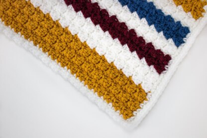 Ava’s Wattle Stitch Crochet Blanket