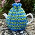 Cornflower 2 Cup Teapot Cosy Knitting Pattern_.