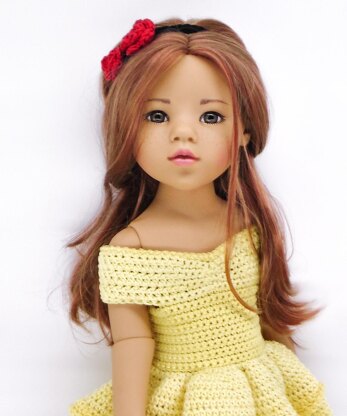 GOTZ/DaF 18" Doll Princess Belle Dress Set