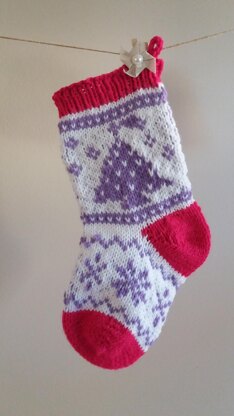 Christmas Tree Stocking