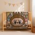 Labubu Monster Blanket Elf Graphgan Pop Cartoon Throw C2C CROCHET PATTERN