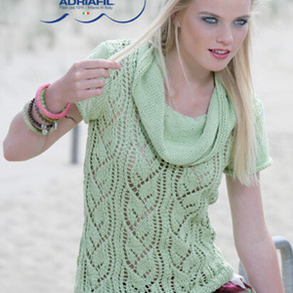 Sylvia Sweater in Adriafil Nature - Downloadable PDF