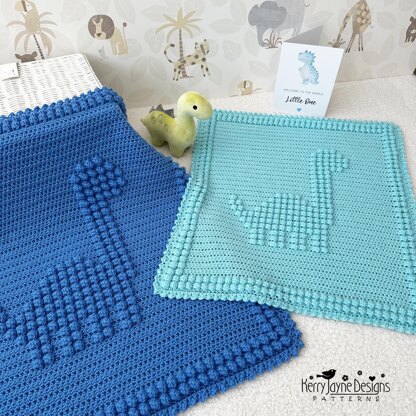 One Little Dinosaur Blanket US