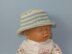 Baby and Child Roll Brim Stripe Bucket Hat