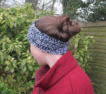 Tweed Effect Ear Warmer