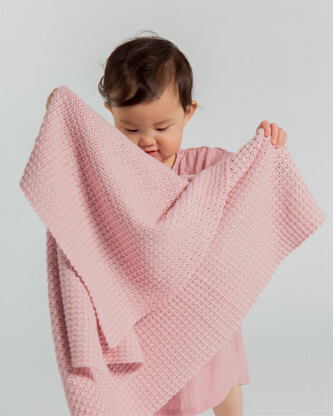Aurelia Blanket - Afghan Crochet Pattern For Babies in MillaMia Naturally Baby Soft by MillaMia