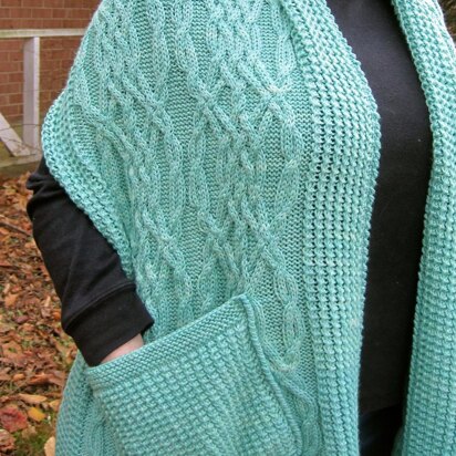 Warm Ardee Pocket Shawl