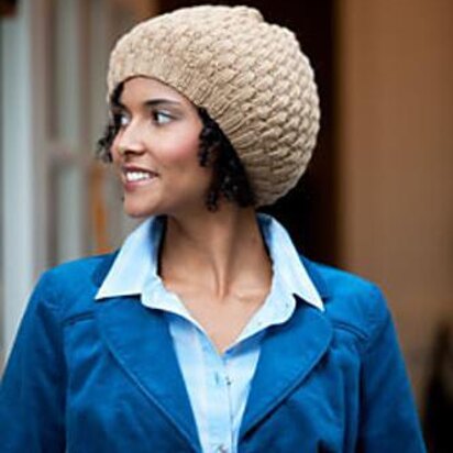 Tilted slouch hat