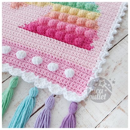 Unicorn Popit wall hanging