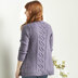 977 Kingfisher - Cardigan Knitting Pattern for Women in Valley Yarns Becket