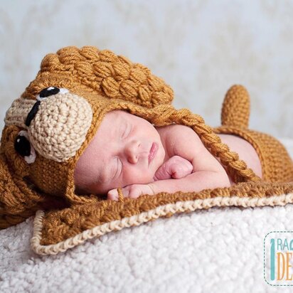 Copper the Baby Spaniel Hat Set