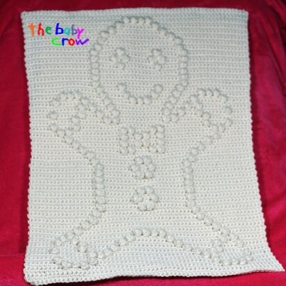 Gingerbread Man Blanket Block