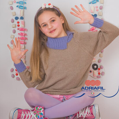 Limone Pullover in Adriafil Duo Comfort - Downloadable PDF