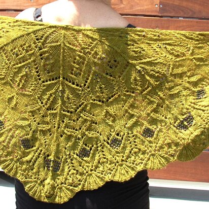 Harvest Shawl - knitting pattern