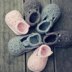 Flower Motif Baby Shoes