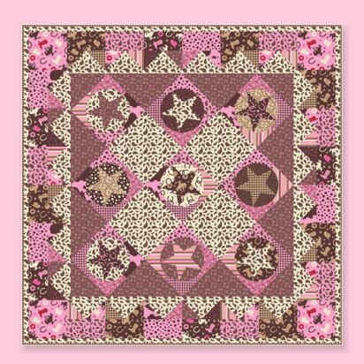 Riley Blake Lone Star Quilt - Downloadable PDF