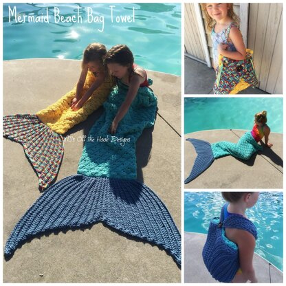 Mermaid Beach Bag Towel