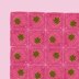 84 Flower Round Square motif