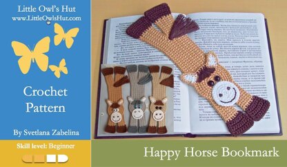 031 Happy Horse bookmark