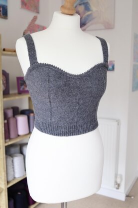 "Bridal Bodice" Machine Knit
