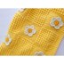 Checkered Puff Stitch Blanket