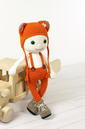 Doll in a Fox Costume