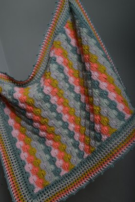 Setting Sun Baby Blanket