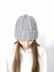 Easy Chunky Beanie Hat Knitting Pattern, Beginner Project